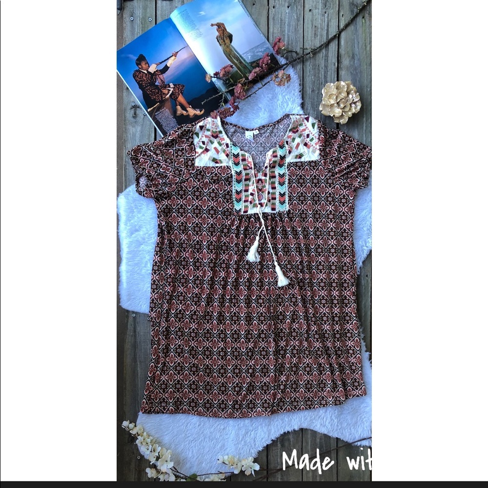 Beautiful brown dress. Boutique item.